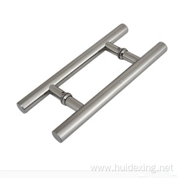 stainless steel glass door pull handle